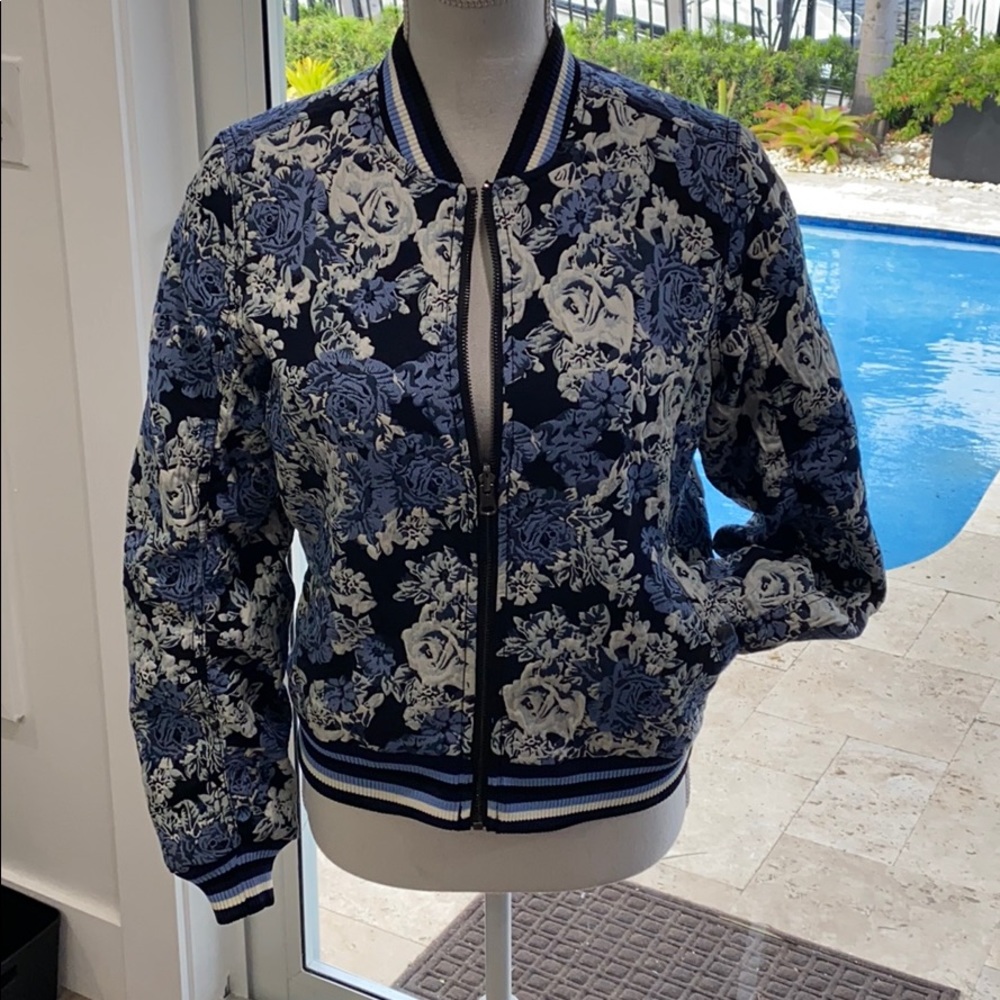 BlankNYC reversible bomber jacket - Picture 1 of 6